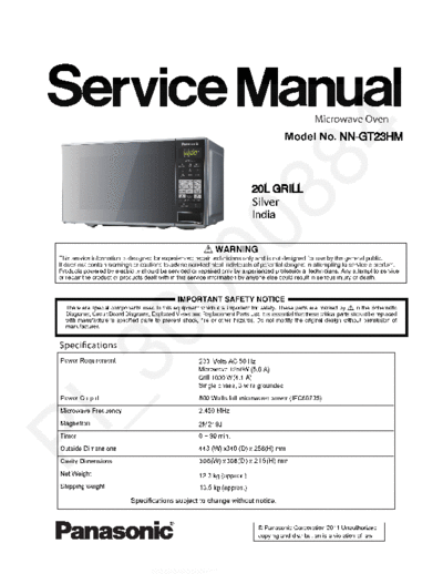 Panasonic_NN-GT23HM