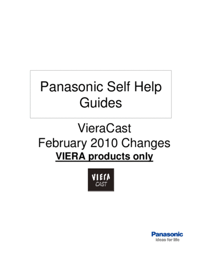 VieraCast_SelfHelp_Feb_2010_changes