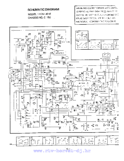 PANASONIC++chassis+C150+HCM-431E