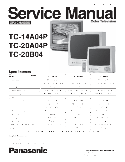 Panasonic_TC-14A04P_TC-20A04P_TC-20B04  Chassis GP3
