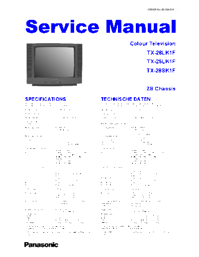 TX-28LK1F,+TX-25LK1F,+TX-28SK1F+Z8