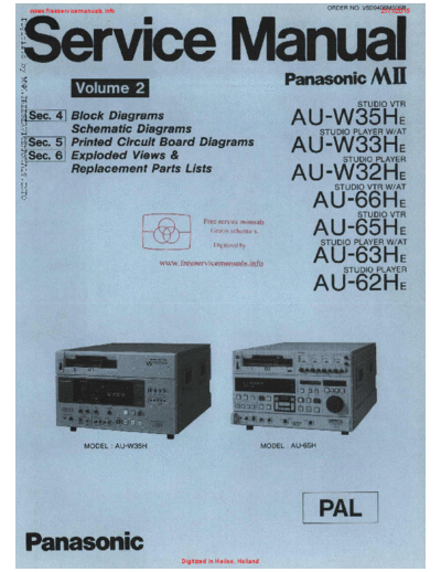 Panasonic_AU-W35H_AU-W33H_AU-W32H_AU-66H_AU-65H_AU-63H_AU-62HE_Vol.2