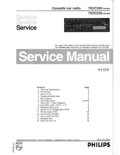 Philips-79-DC-330-Service-Manual