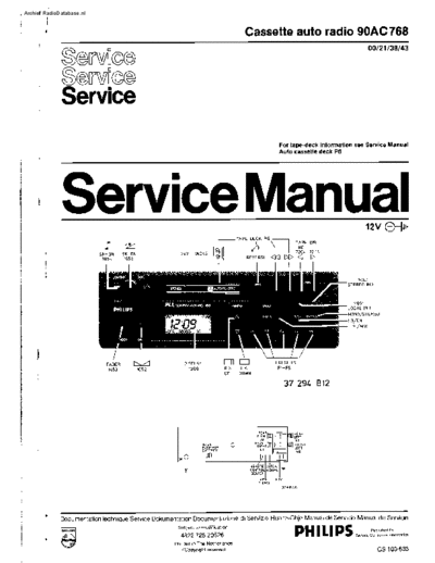 Philips-90-AC-768-Service-Manual