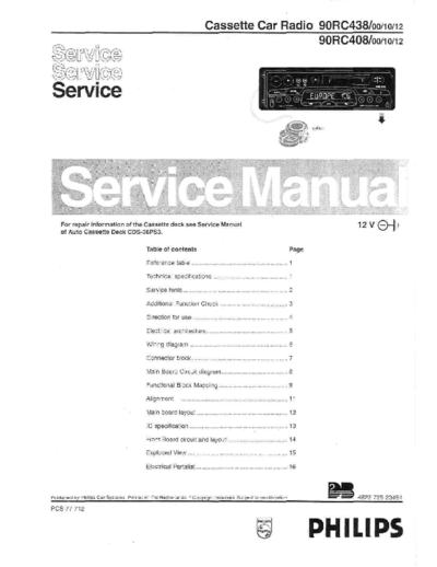 Philips-90-RC-408-Service-Manual