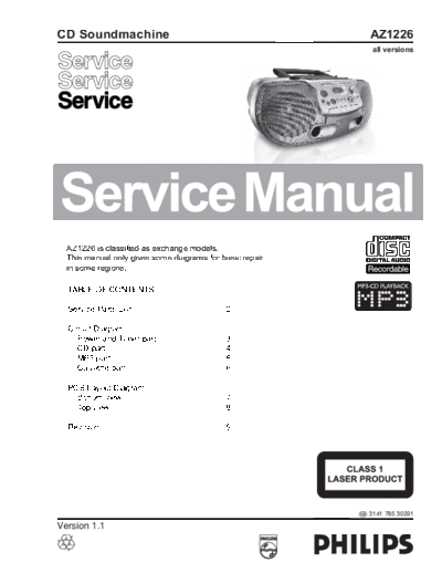 hfe_philips_az1226_service_en