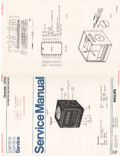 PHILIPS_D3100_Clockradio