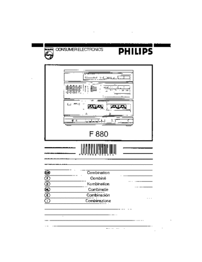 Philips-F-880-Owners-Manual