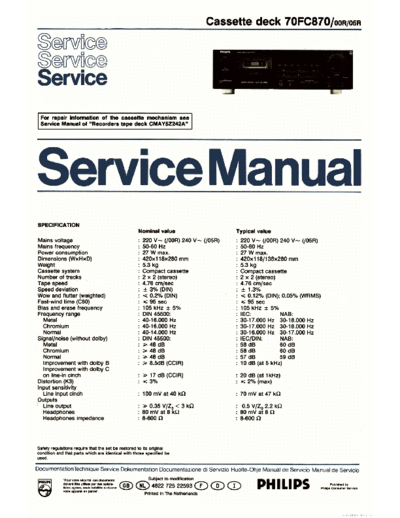 hfe_philips_fc870_service_en_de_fr_nl_it