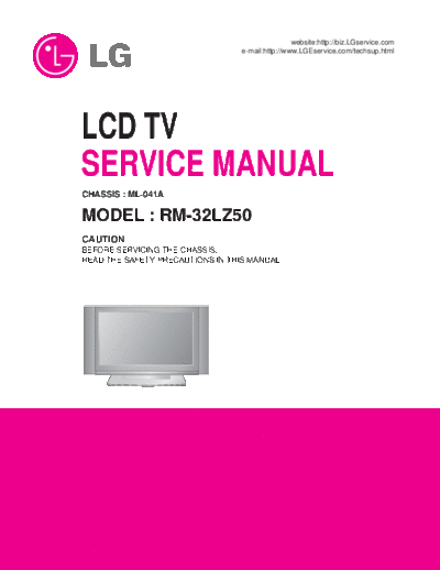 LG_Z32LZ5R_LCD_TV_Service_Manual