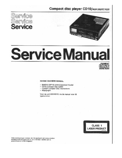 hfe_philips_cd10_service_nl