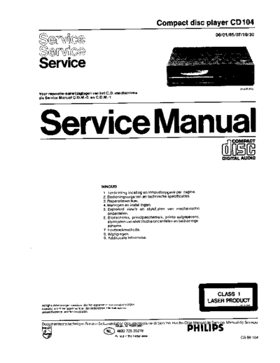 hfe_philips_cd104_service_nl