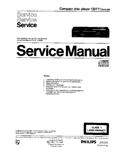 philips-cd771-cd-player-service-manual-dutch