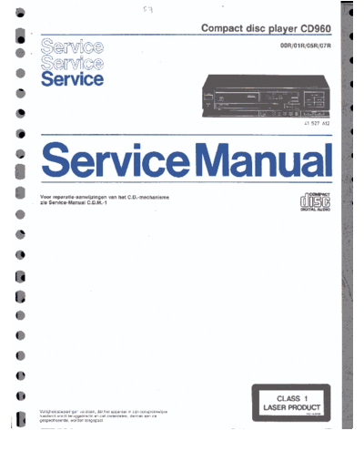 hfe_philips_cd960_service_nl