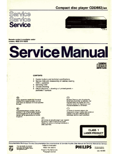 hfe_philips_cdd882_service_en_de_fr_nl_it