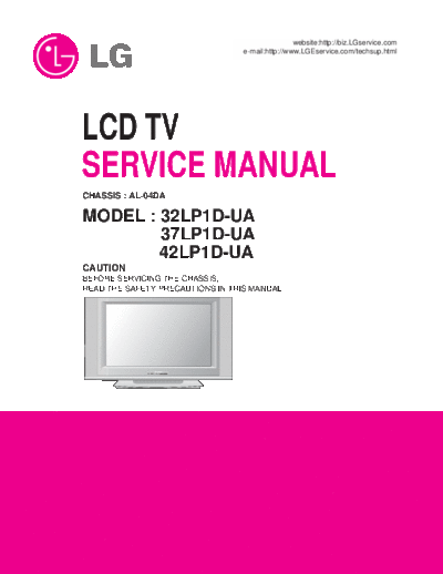 LG_37LP1D_LCD_TV_Service_Manual