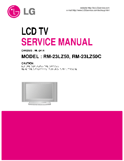 LG_Z23LZ5R_LCD_TV_Service_Manual