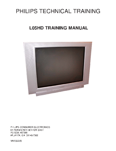 Philips-TVHD-Chasis-L05HD