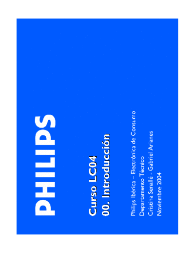 CURSO LC04 philips
