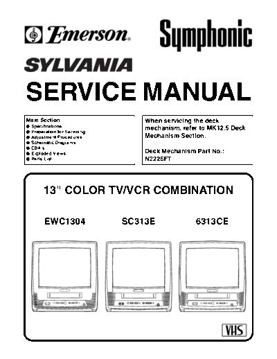 Emerson_Sylvania_Syphonic_EWC1304_SC313E_6313CE_SvcMan