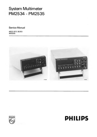 PHILIPS PM2534-35-SM