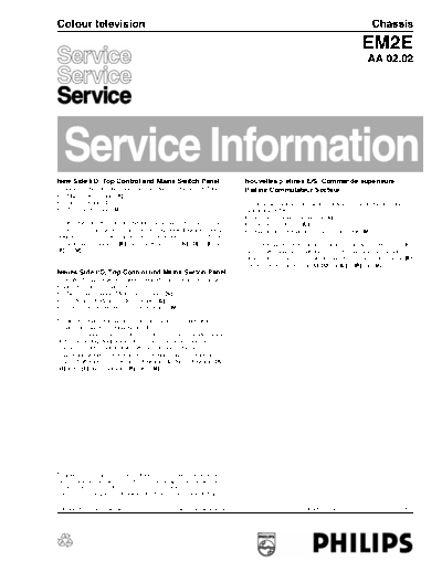 em2e serv info