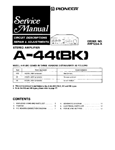 hfe_pioneer_a-44_service