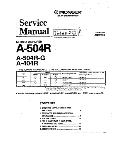 hfe_pioneer_a-404r_504r_service_arp2894
