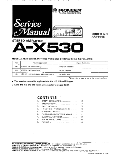 hfe_pioneer_a-x530_arp1445_service_en