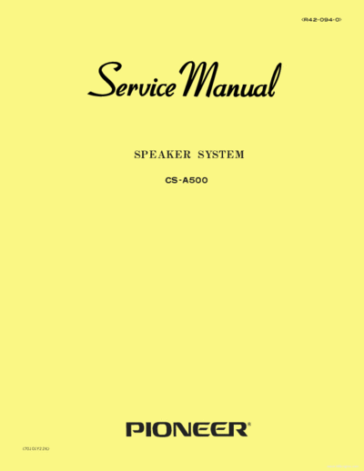 hfe_pioneer_cs-a500_service_en