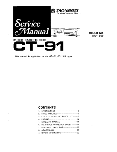 hfe_pioneer_ct-91_service