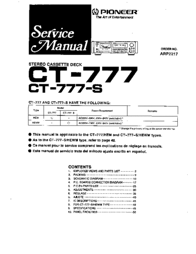 hfe_pioneer_ct-777_service