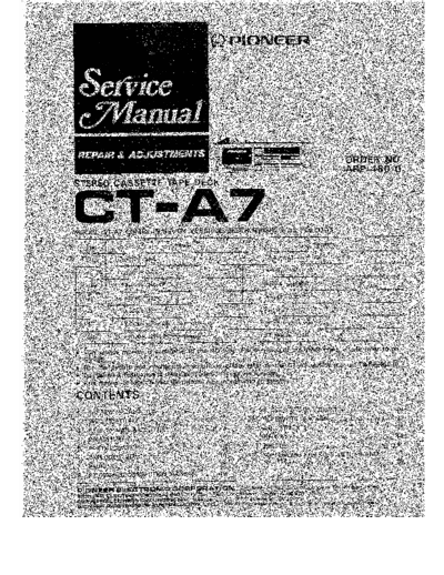 hfe_pioneer_ct-a7_service
