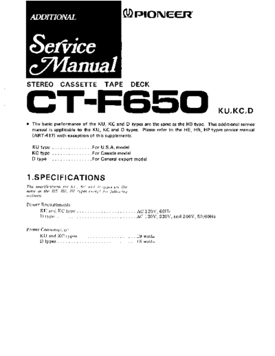 hfe_pioneer_ct-f650_service_add_en