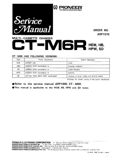 hfe_pioneer_ct-m6r_service_arp1970_en