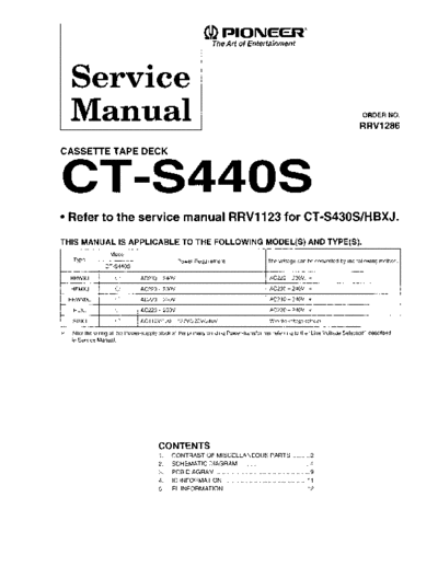 hfe_pioneer_ct-s440s_service