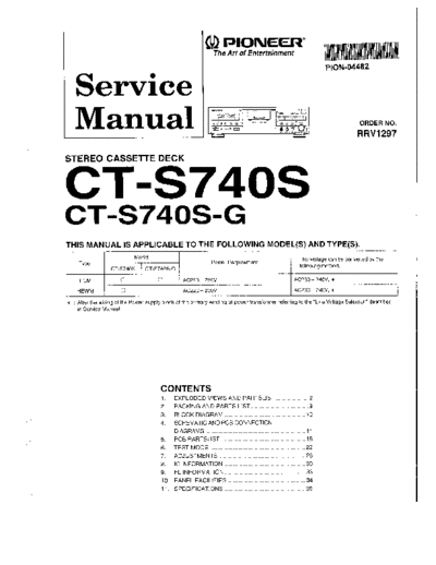hfe_pioneer_ct-s740s_service