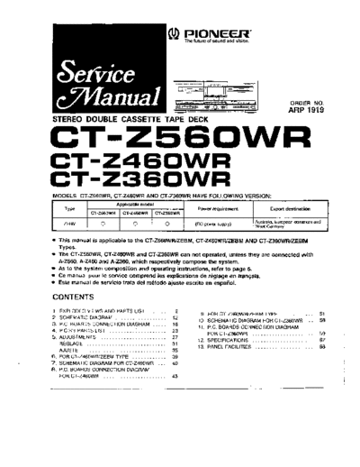 hfe_pioneer_ct-z360wr_z460wr_z560wr_service