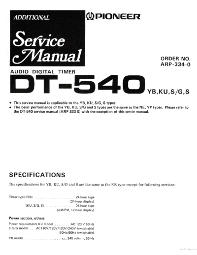 hfe_pioneer_dt-540_service_add_en