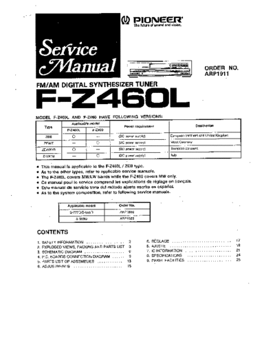 hfe_pioneer_f-z460l_service