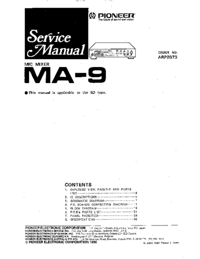 hfe_pioneer_ma-9_service