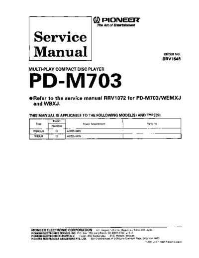 hfe_pioneer_pd-m703_service_rrv1646_en