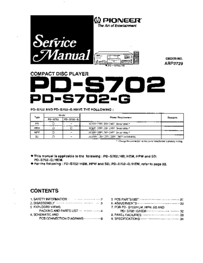 hfe_pioneer_pd-s702_service