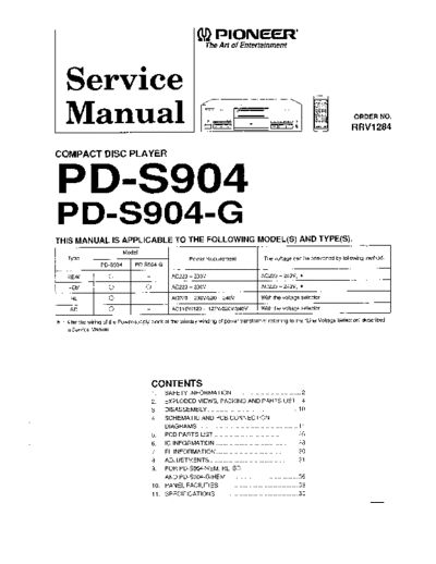 hfe_pioneer_pd-s904_service