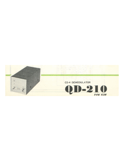 Pioneer-QD-210-Schematic