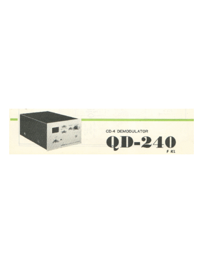 Pioneer-QD-240-Schematic