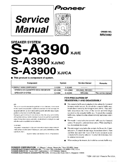 hfe_pioneer_s-a390_a3900_service_rrv2492_en