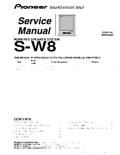 hfe_pioneer_s-w8_service_rrv2540_en