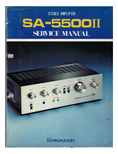 hfe_pioneer_sa-5500_ii_service_incomplete