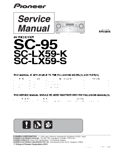 RRV4615 - SC-95, SC-LX59-K, SC-LX59-S